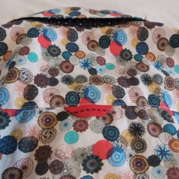 Jermyn and Bond Phycadelic Mod shirt. UK XL talored slim fit. Jermyn & Bond. - Picture 8 of 9